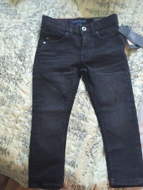 Tommy Hilfiger Kids  Skinny Black Jeans